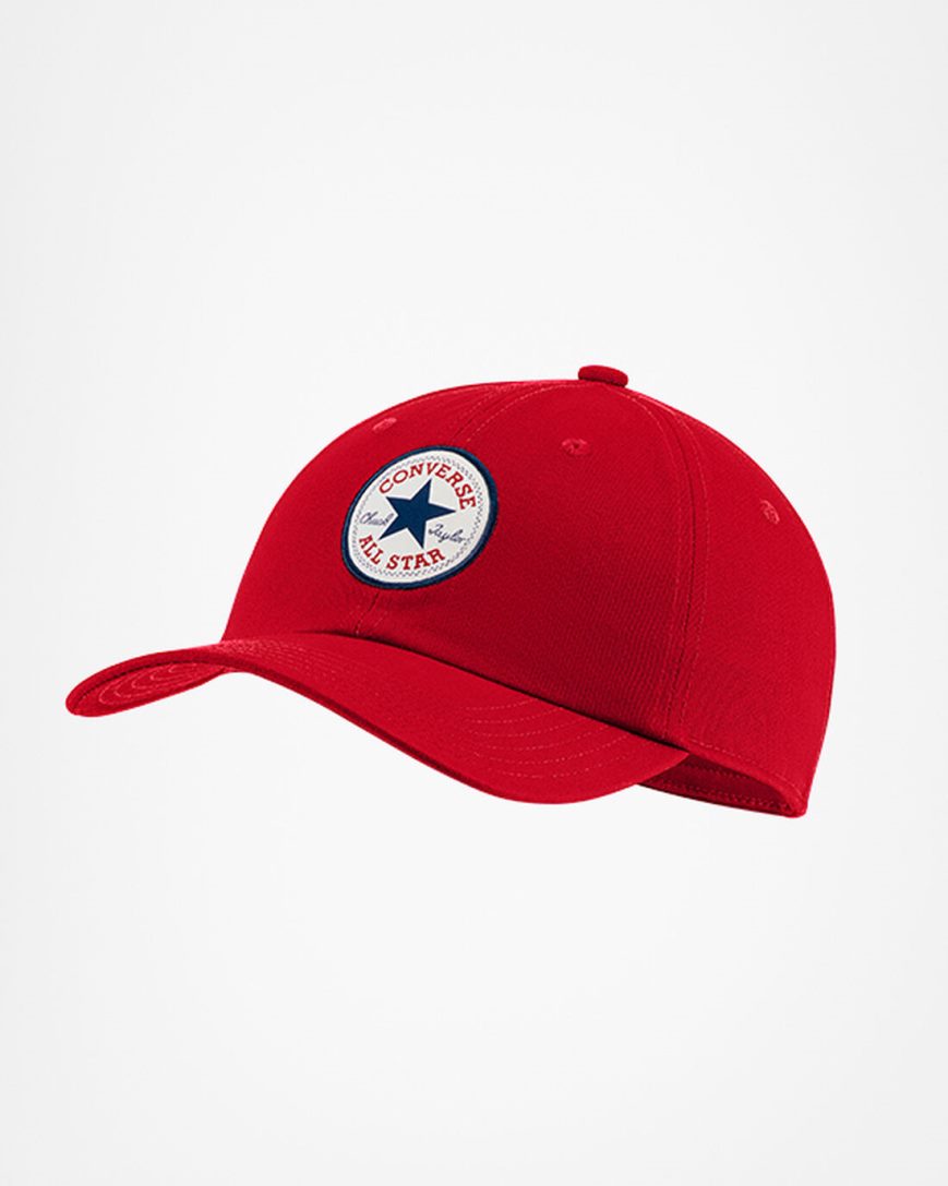 Women\'s Converse All Star Patch Baseball Hats Red | AU E9351X